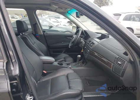 2007 BMW X3 3.0Si z USA, uszkodzony, nr VIN WBXPC93487WF14846